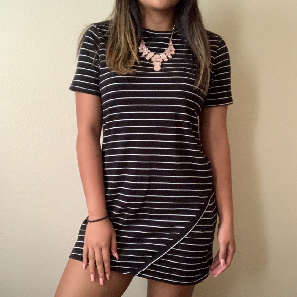 Striped T-shirt Dress